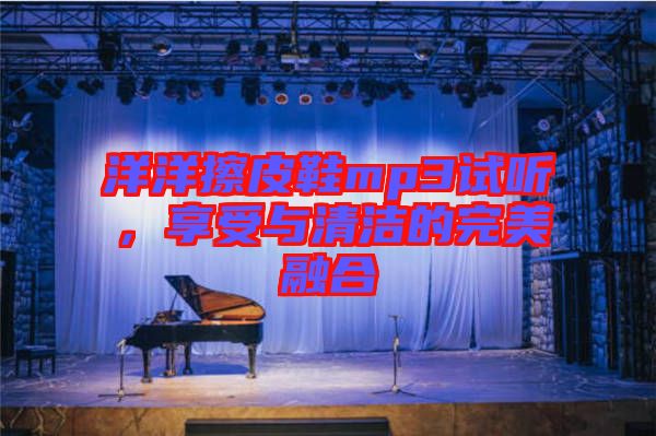 洋洋擦皮鞋mp3試聽(tīng)，享受與清潔的完美融合