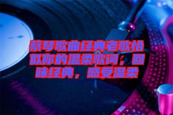 蔡琴歌曲經(jīng)典老歌恰似你的溫柔歌詞，回味經(jīng)典，感受溫柔