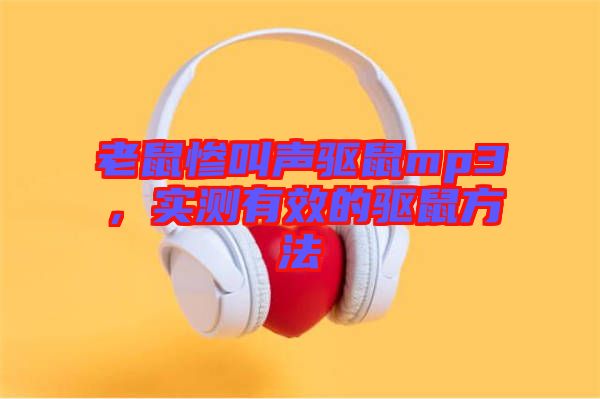 老鼠慘叫聲驅(qū)鼠mp3，實(shí)測(cè)有效的驅(qū)鼠方法