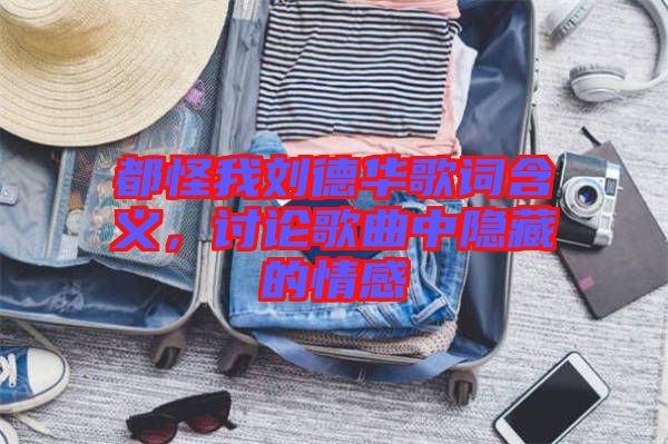 都怪我劉德華歌詞含義，討論歌曲中隱藏的情感