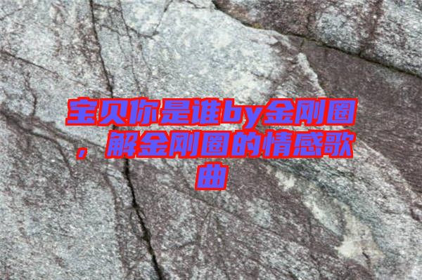 寶貝你是誰(shuí)by金剛?cè)?，解金剛?cè)Φ那楦懈枨? width=