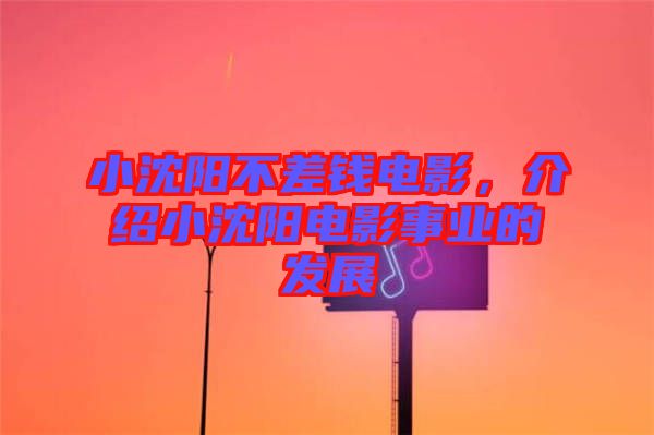 小沈陽不差錢電影，介紹小沈陽電影事業(yè)的發(fā)展