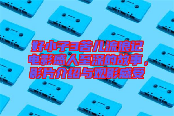 好小子3苦兒流浪記電影感人至深的故事，影片介紹與觀影感受