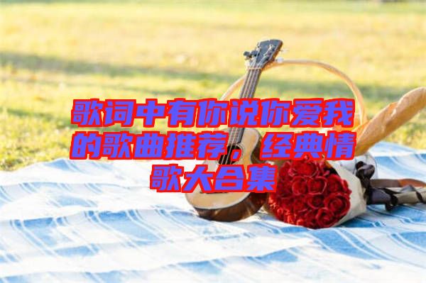 歌詞中有你說你愛我的歌曲推薦，經(jīng)典情歌大合集