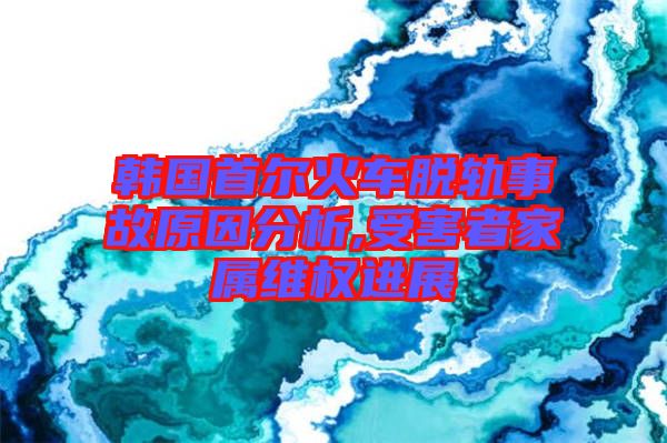 韓國(guó)首爾火車脫軌事故原因分析,受害者家屬維權(quán)進(jìn)展